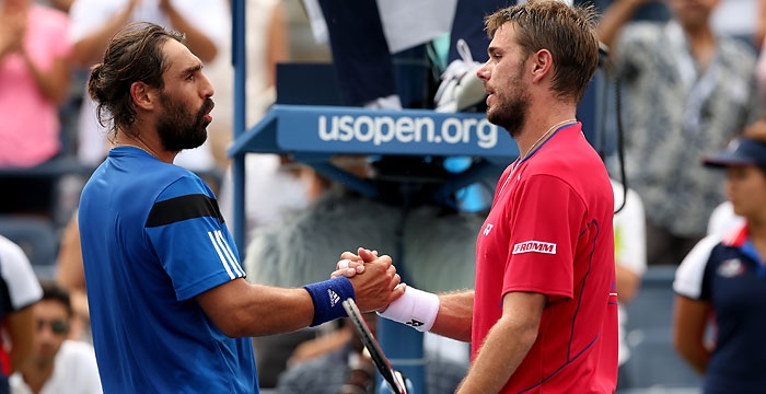 Î•Î½Ï„Ï…Ï€Ï‰ÏƒÎ¹Î±ÎºÎ® Î· Ï€Î±ÏÎ¿Ï…ÏƒÎ¯Î± Ï„Î¿Ï… ÎœÎ¬ÏÎºÎ¿Ï… Î Î±Î³Î´Î±Ï„Î® ÏƒÏ„Î¿ US Open!